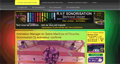 Desktop Screenshot of mariage-animation-dj.com